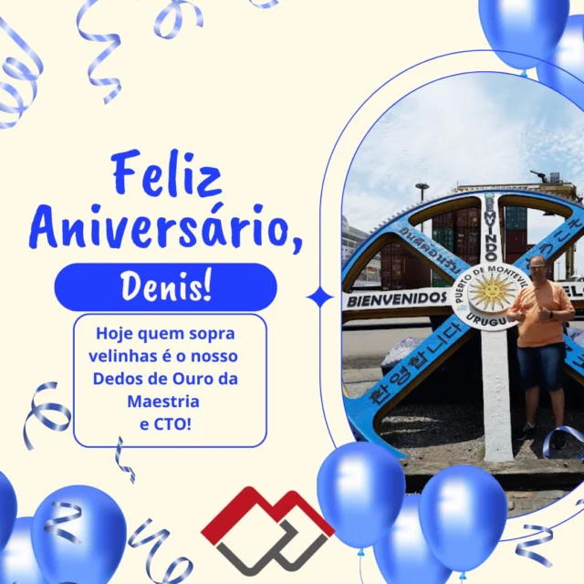 🎉Hoje estamos em festa 🎉 
Desejamos que seu novo ciclo seja doce e cheio de realizações!
✨E que seus Dedos de Ouro continuem a brilhar !✨